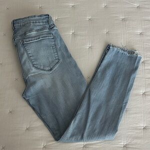 Eunina “Josie” Light Blue Cropped Women's Jeans